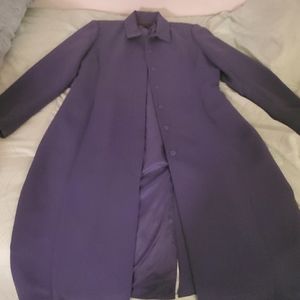 August silk coat